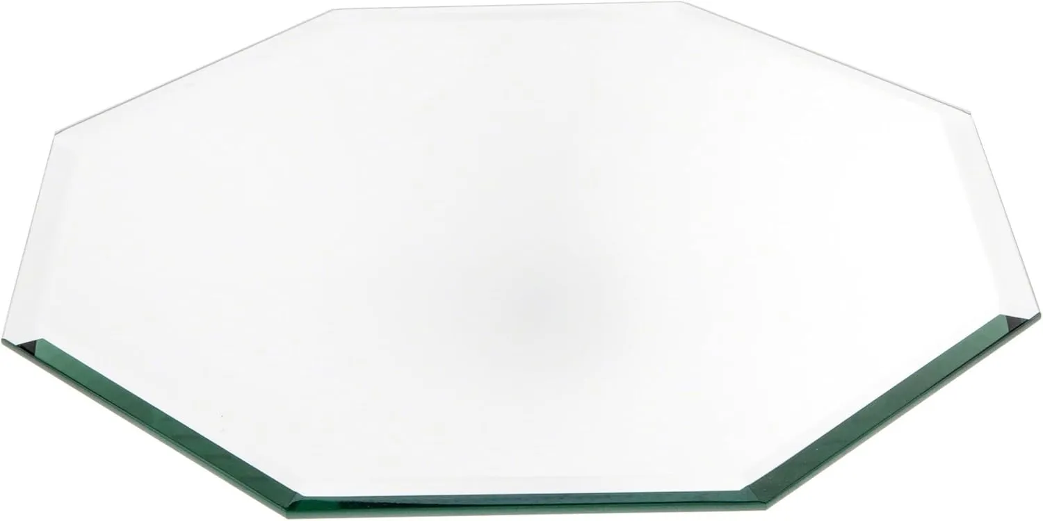 Plymor 12" Octagon, 5mm Thick Beveled Glass Mirror