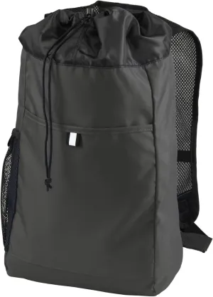 Port Authority Hybrid Backpack. BG211, Dark Charcoal/ Black, OSFA
