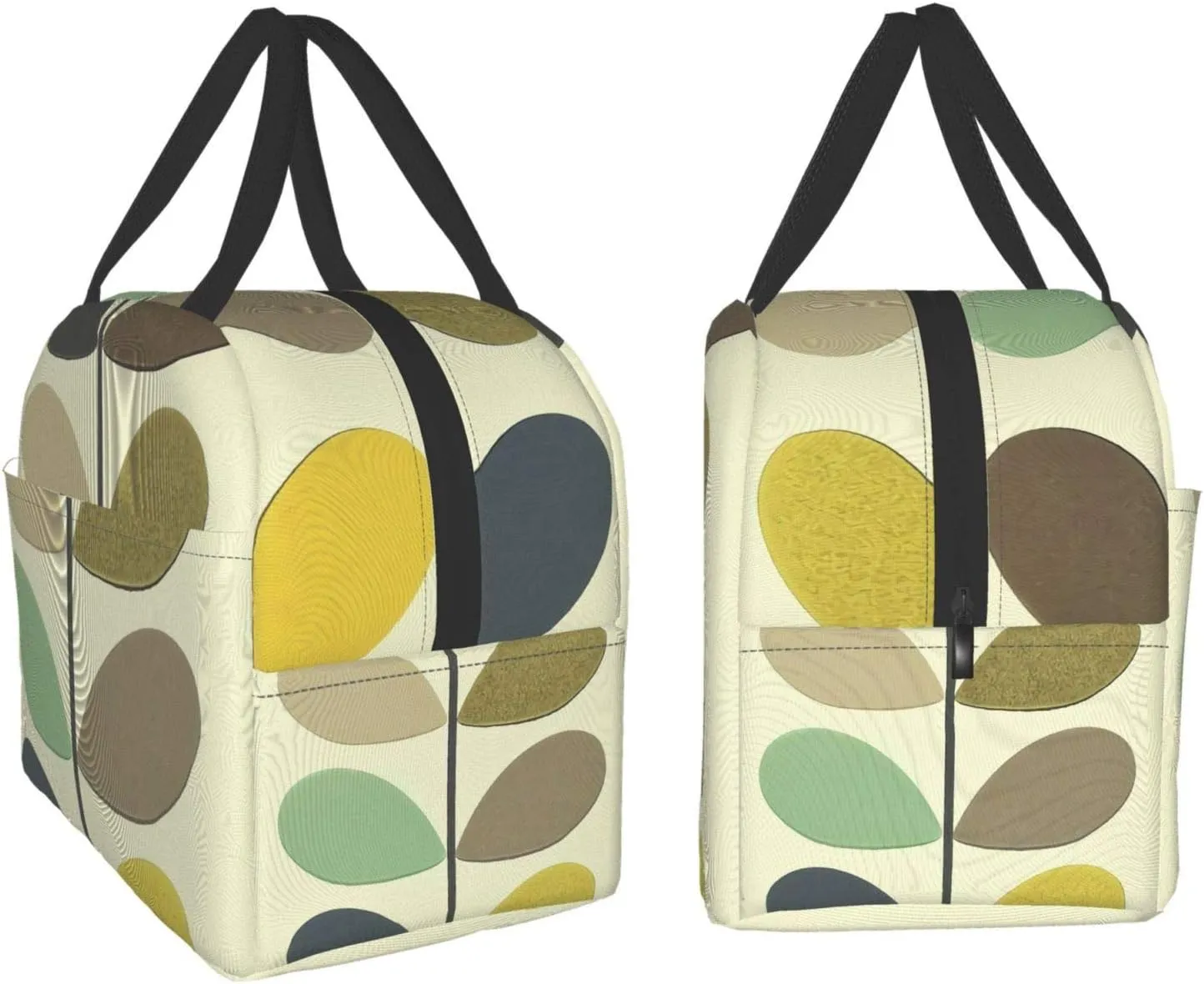 Portable Lunch Tote Bag Waterproof Reusable Durable Insulated Lunch Boxes for Men Women