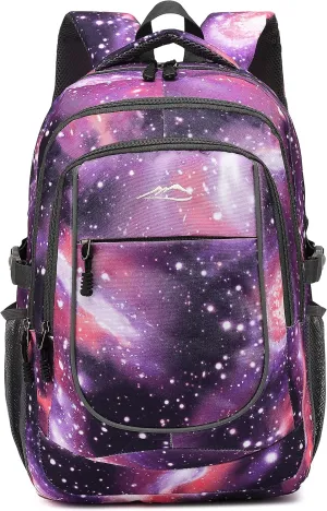 ProEtrade Backpack Bookbag for College Travel Business Hiking Fit Laptop Up to 15.6 Inch (Galaxy G)