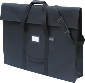 Professional Expandable Art Portfolio Case (23"x31"x6” expanded) for Artwork, Advertising, Photography, Foam Boards, Flat Screen Monitors & Presentation Displays – Top Loading with Rigid Sides