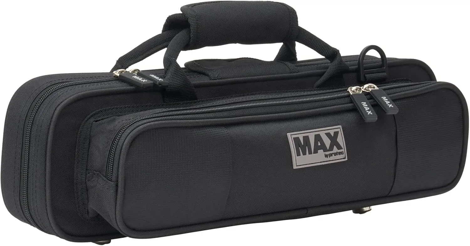 Protec Flute (B or C Foot) MAX Case - Black, Model MX308