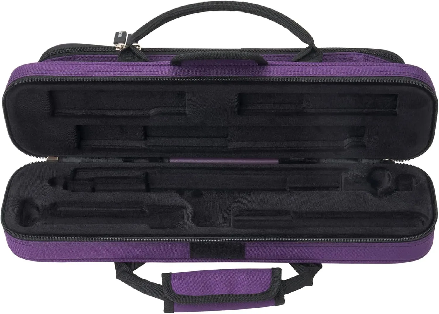 Protec Flute (B or C Foot) MAX Case - Purple, Model MX308PR
