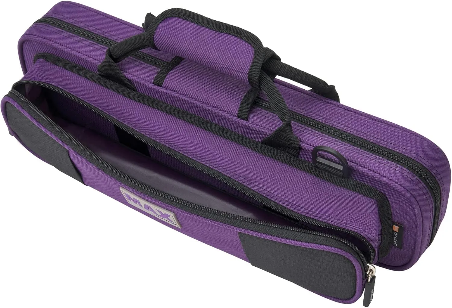 Protec Flute (B or C Foot) MAX Case - Purple, Model MX308PR