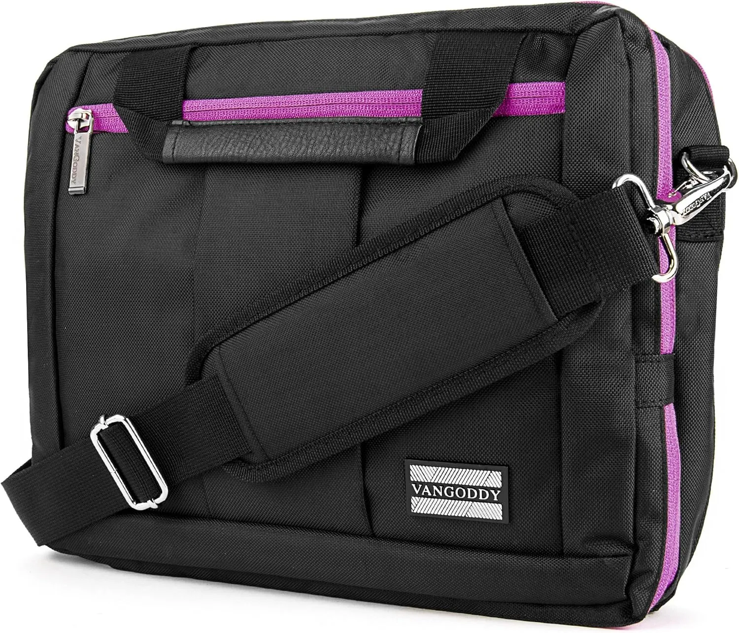 Pruple 2-in-1 10 11.6 12 inch Laptop Messenger Backpack Bag Compatible with Inspiron 11, Dell ChromeBook, Latitude 11 12, XPS 12