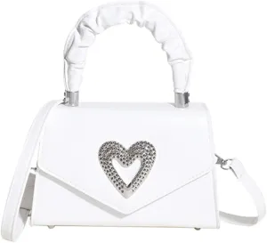 PU Leather Handbag Shoulder Bag Hobo Crossbody Tote Bags Messenger Pack Top Handle Satchel Bag, One Color, One Size