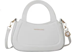 PU Leather Ladies Satchel Tote Bag Shoulder Bags Handbags for Women Evening Bag for Work Travel, One Color, One Size