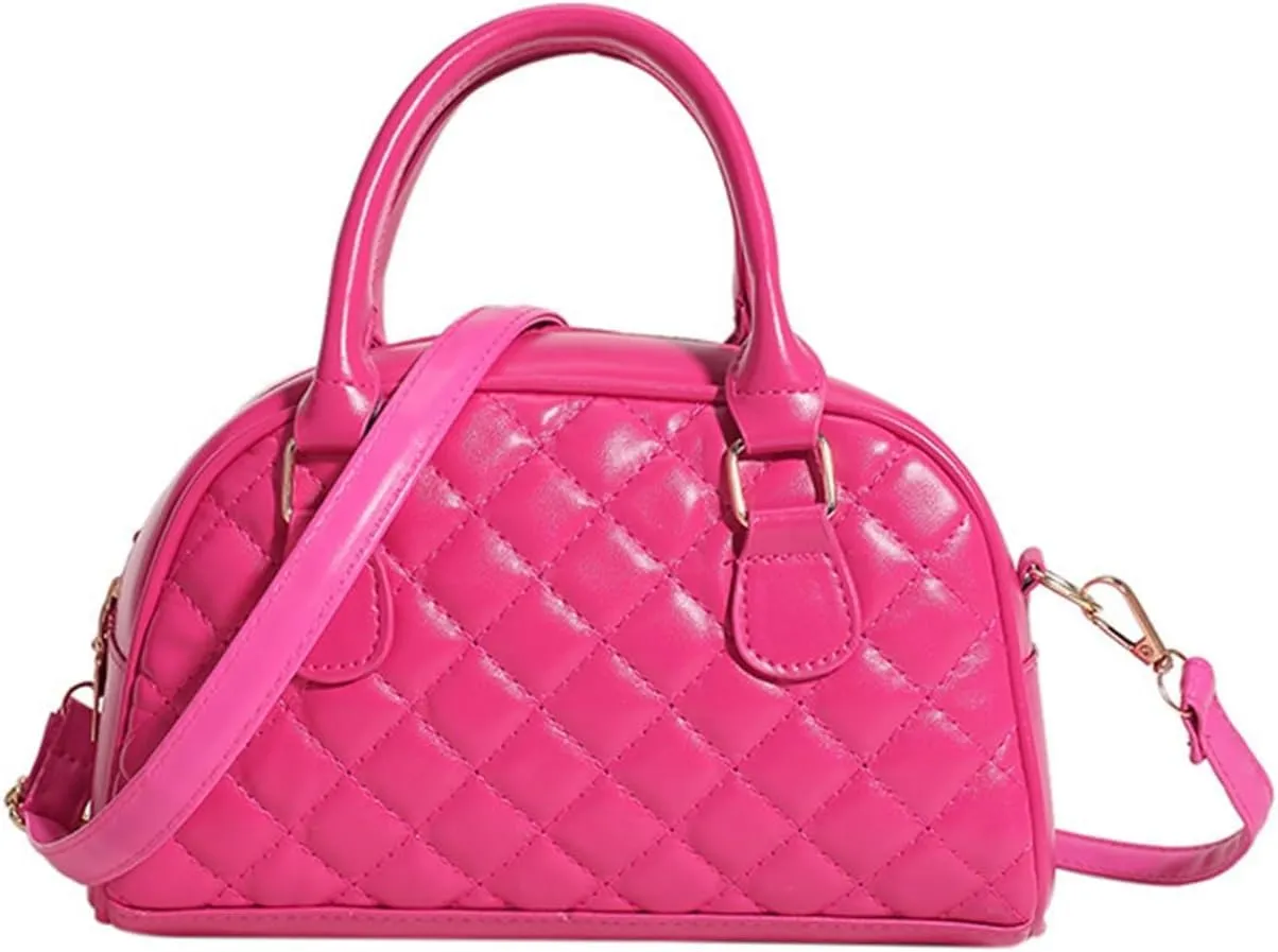 PU Leather Top Handle Handbags for Women Tote Bag Ladies Crossbody Bag Shoulder Bag with Adjustable Strap, One Color, One Size