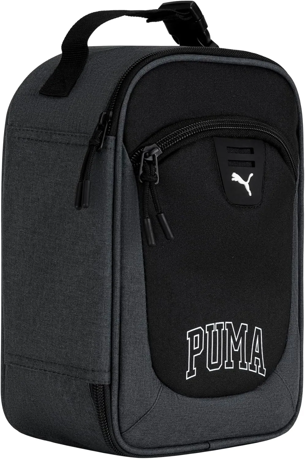 PUMA Unisex Kid's Rally Lunch Box, Black/Granite Heather, Small