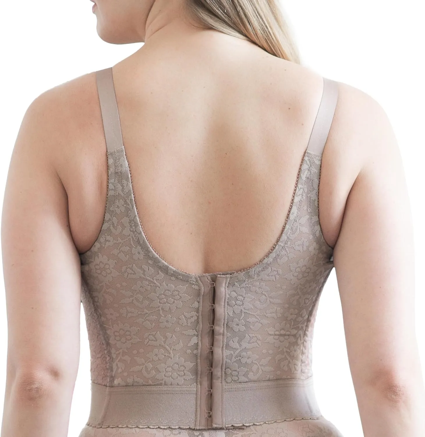 Rago Style 2202 - Long Line “Expandable Cup” Bra