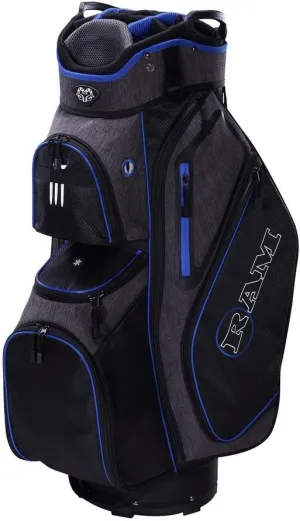 Ram Golf Tour Cart Bag with 14 Way Dividers Top