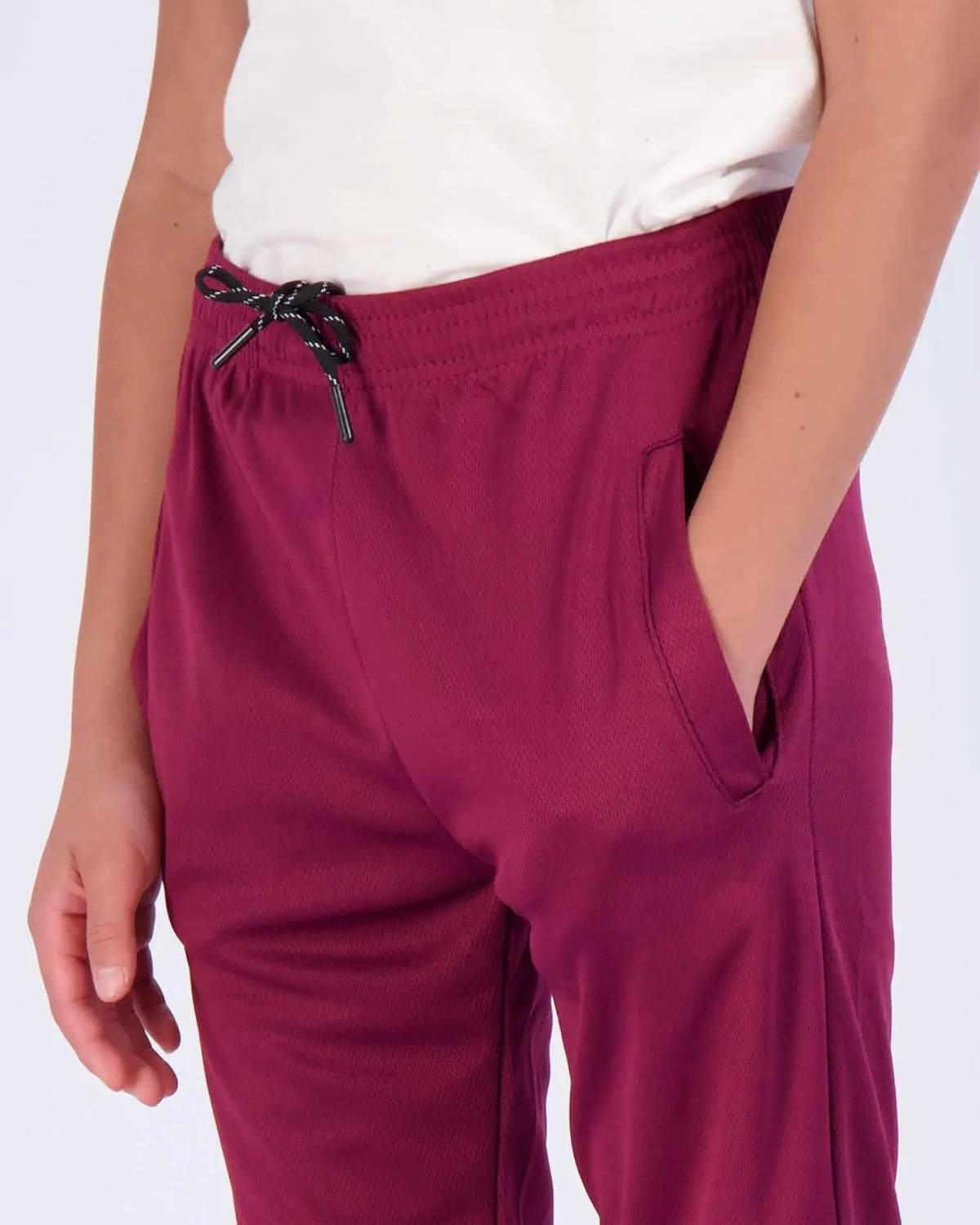 Real Essentials 3 Pack: Boy's Mesh Active Athletic Casual Jogger Sweatpants with Pockets