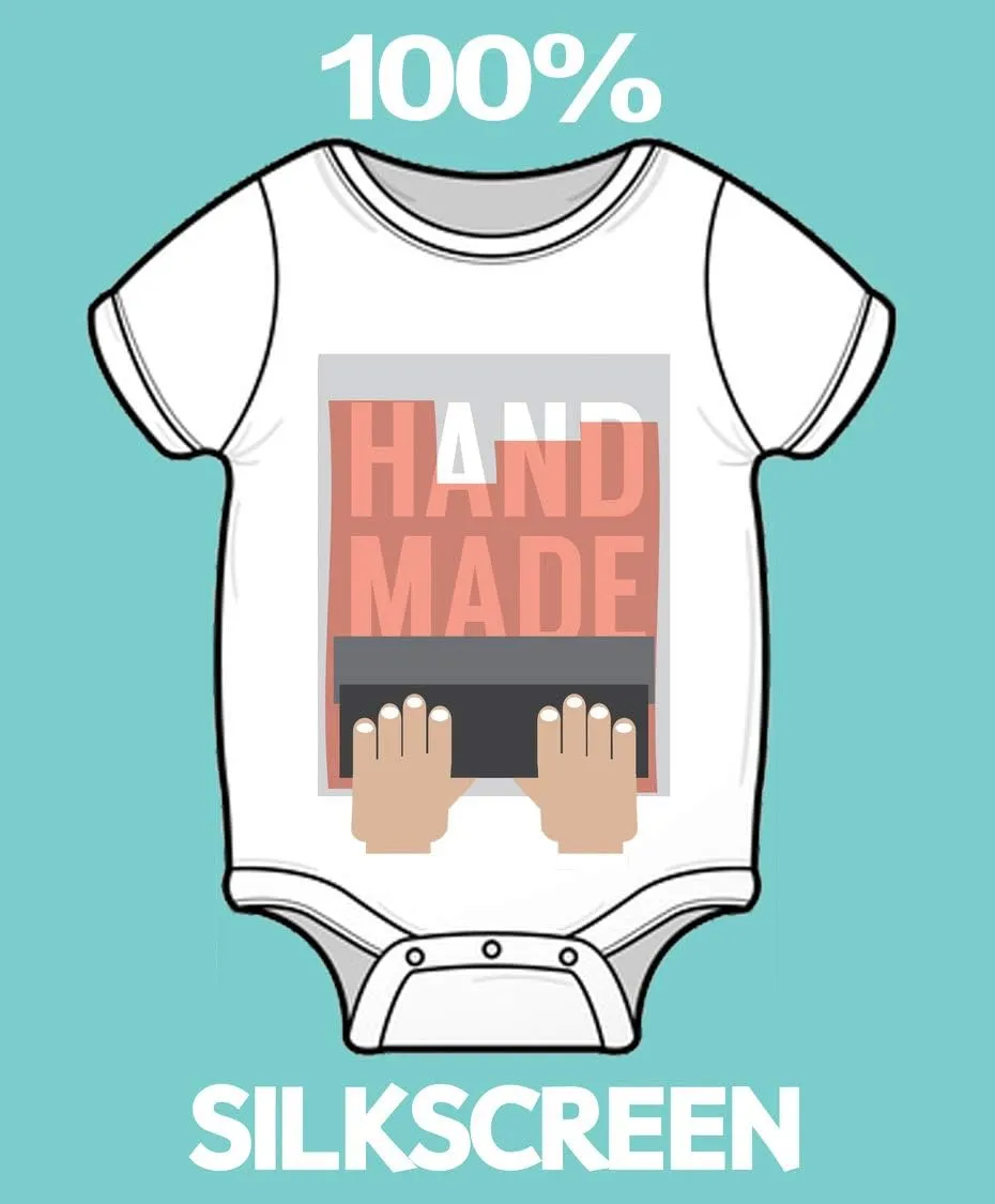 Reaxion Funny Cute Baby Boy Girl Handmade Clothes Infant Just Spent 9 Months On The Inside Bodysuits