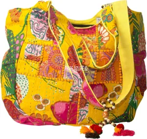 Red Colorful Large Women Shoulder Bag Tote Market School Laptop Daily Casual Everyday Comfortable Boho