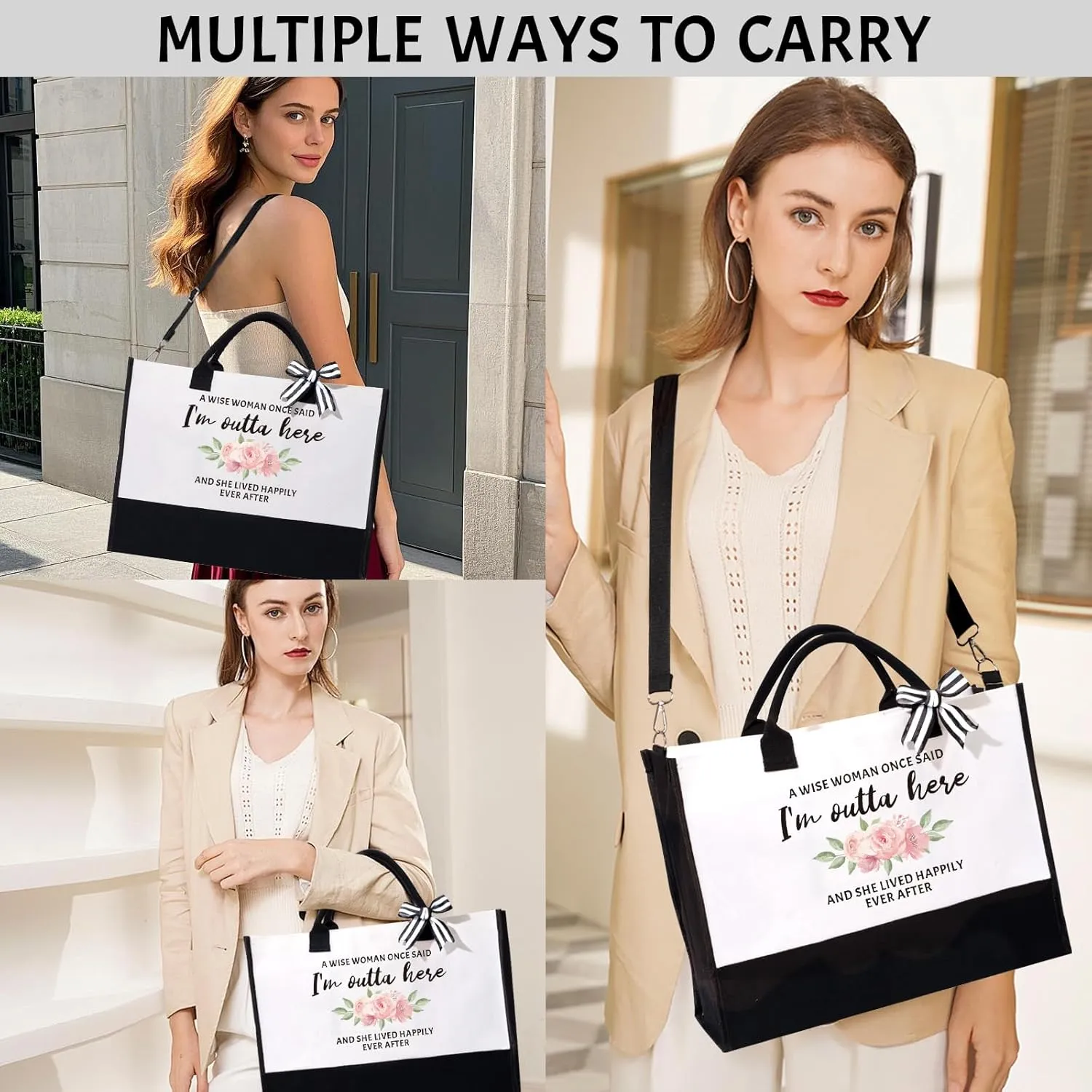 Retirement Gifts for Woman - Best Retired Gifts Ideas for Boss Lady, Manager, Coworker, Mom, Teacher, Nurse, Employee, Friends - Funny Cool Coworker Leaving, Farewell, Going Away, Goodbye Bags