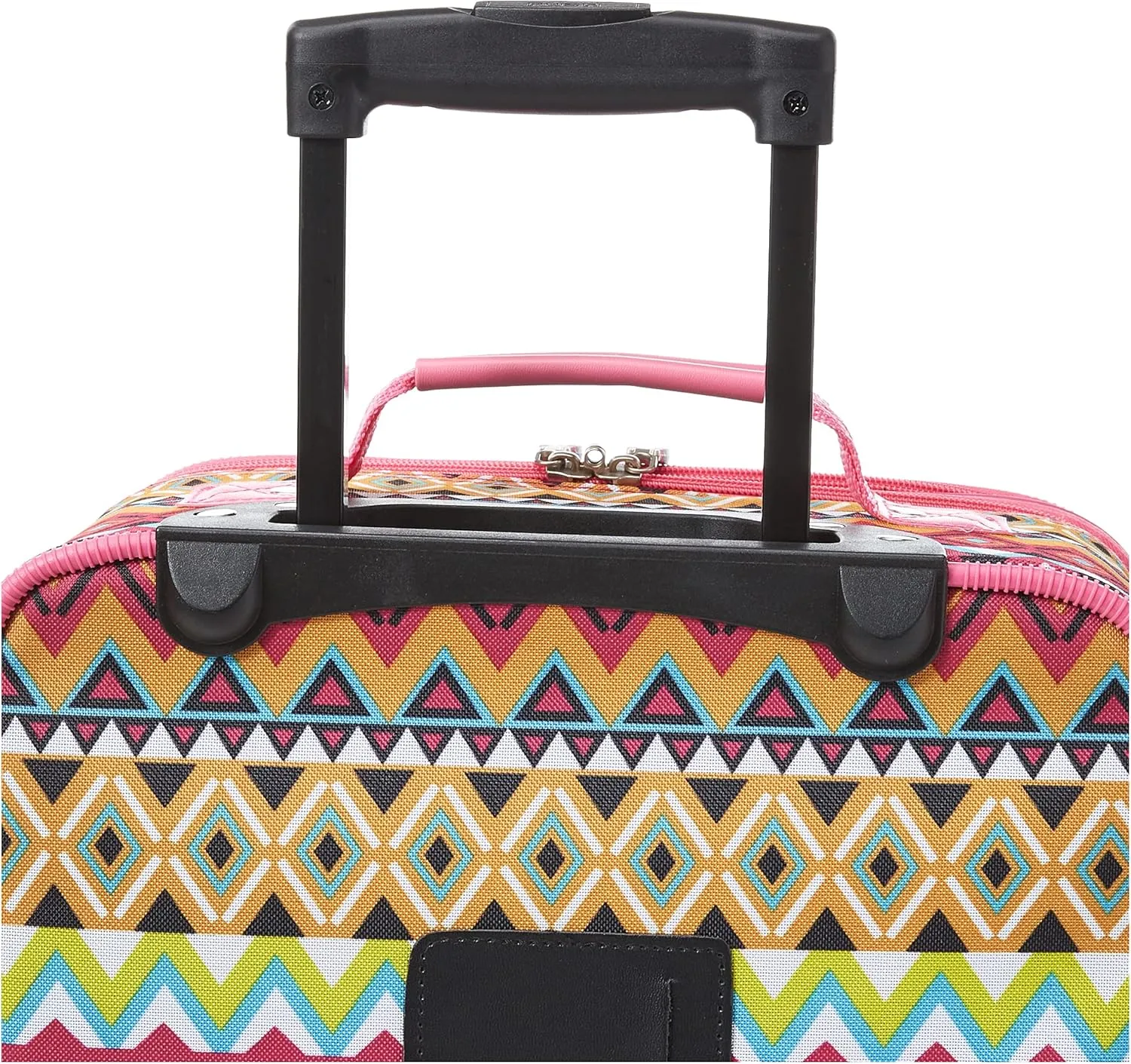 Rockland Fashion Softside Upright Luggage Set, Tribal, 2-Piece (14/19)