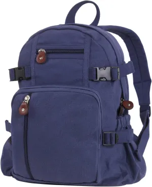 Rothco 8558: Vintage Canvas Compact Backpack
