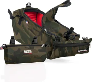 Ruckus Value Pack - 5000 Under The Seat Bag and 105000 Barrel Bag Bundle - Compatible with All Honda Ruckus Model Years - Woodland Camo Value Pack
