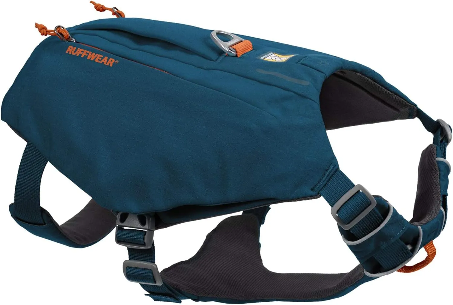 Ruffwear, Switchbak Dog Harness, Pack & Harness Hybrid for Day Trips & Everyday Use, Blue Moon, Small