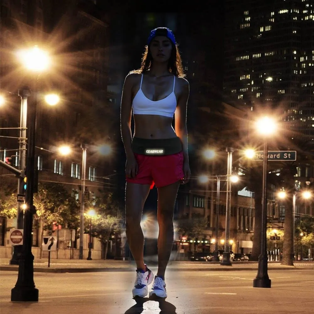 Running Belt | Runner Fanny Pack for Women and Men | Adjustble Waist Band Pack for Storage Phone