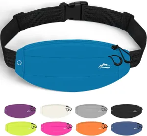 Running Fanny Pack Whole Bag Reflective, Running belt for Women &Men,Sweatproof Phone Holder Workout, Running Waist Pack (blue)