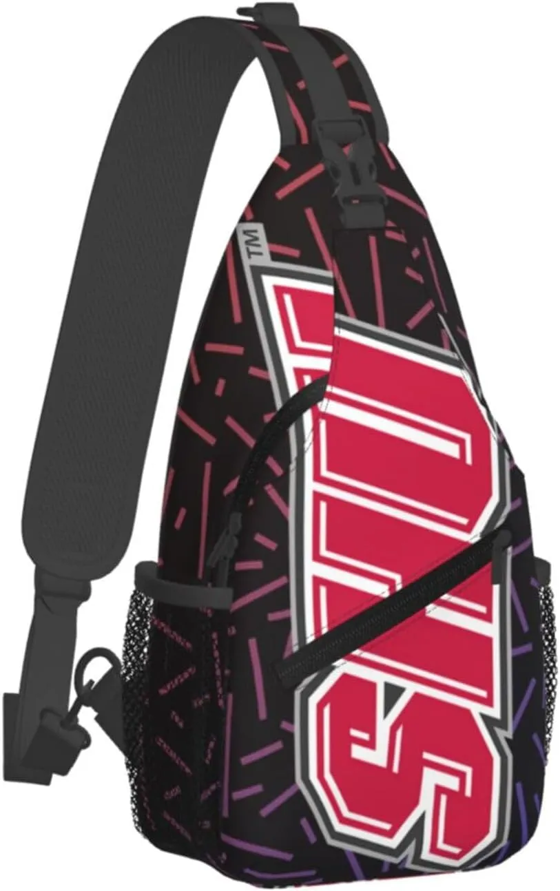 Sacred Heart University Small Crossbody Backpack Sling Bag For Men Women Mini One Shoulder Chest Bags Gym Sport Travel Hiking Daypack