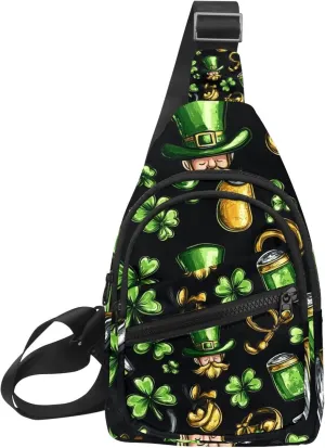 _Saint Patrick. Spring. March 17 (3) Sling Bag for Women Men Crossbody Shoulder Tote Blet Bags Backpack Fanny Pack Travel Purse