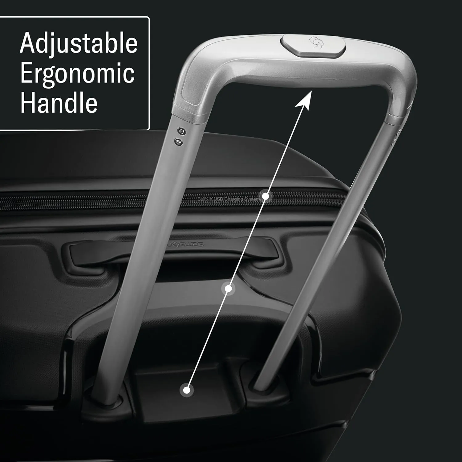 Samsonite Freeform Hardside Expandable with Double Spinner Wheels, Pink Rose, Carry-On 21-Inch