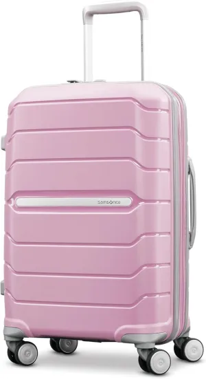 Samsonite Freeform Hardside Expandable with Double Spinner Wheels, Pink Rose, Carry-On 21-Inch