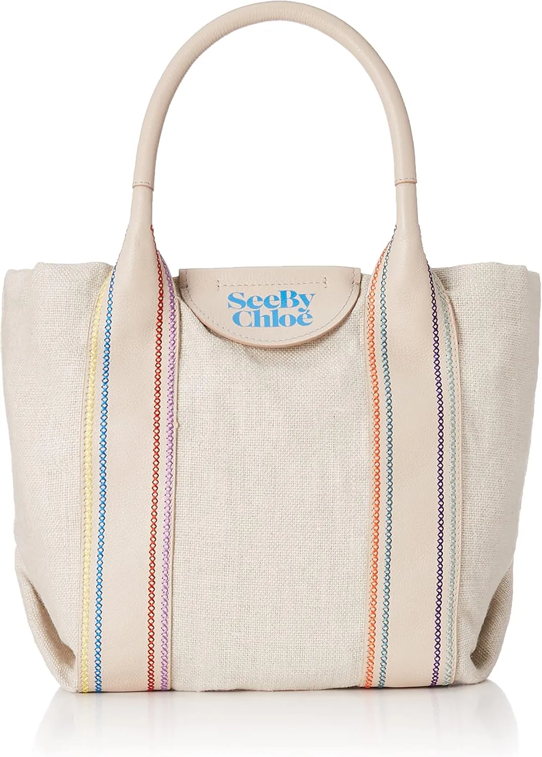[Seabychloe] CHS23SSB62C6424H Women's CEMENT BEIGE Tote Bag