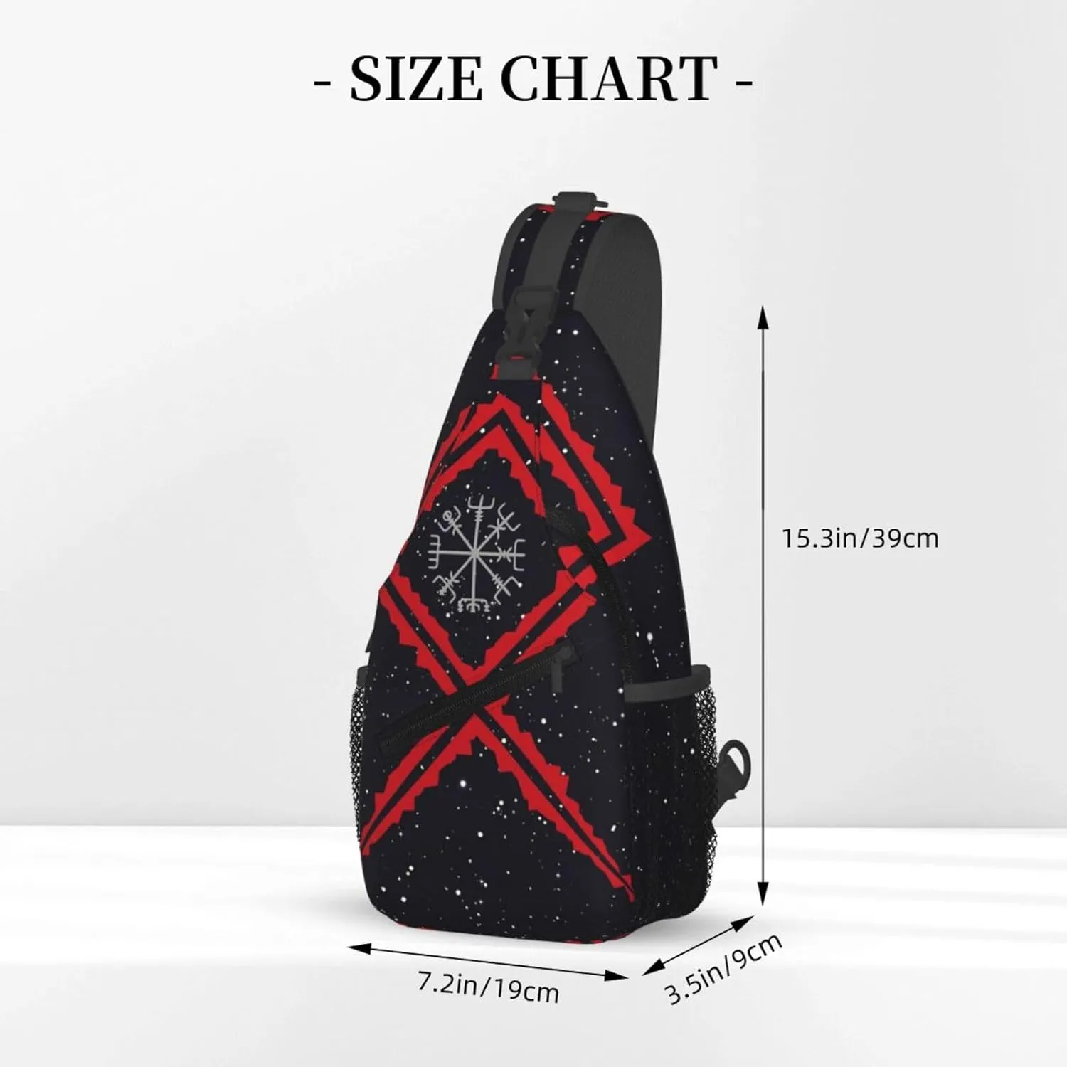 Shark Crossbody Bags Men Cross Chest Bag Women Adjustable Sling Backpack Shoulder Bag