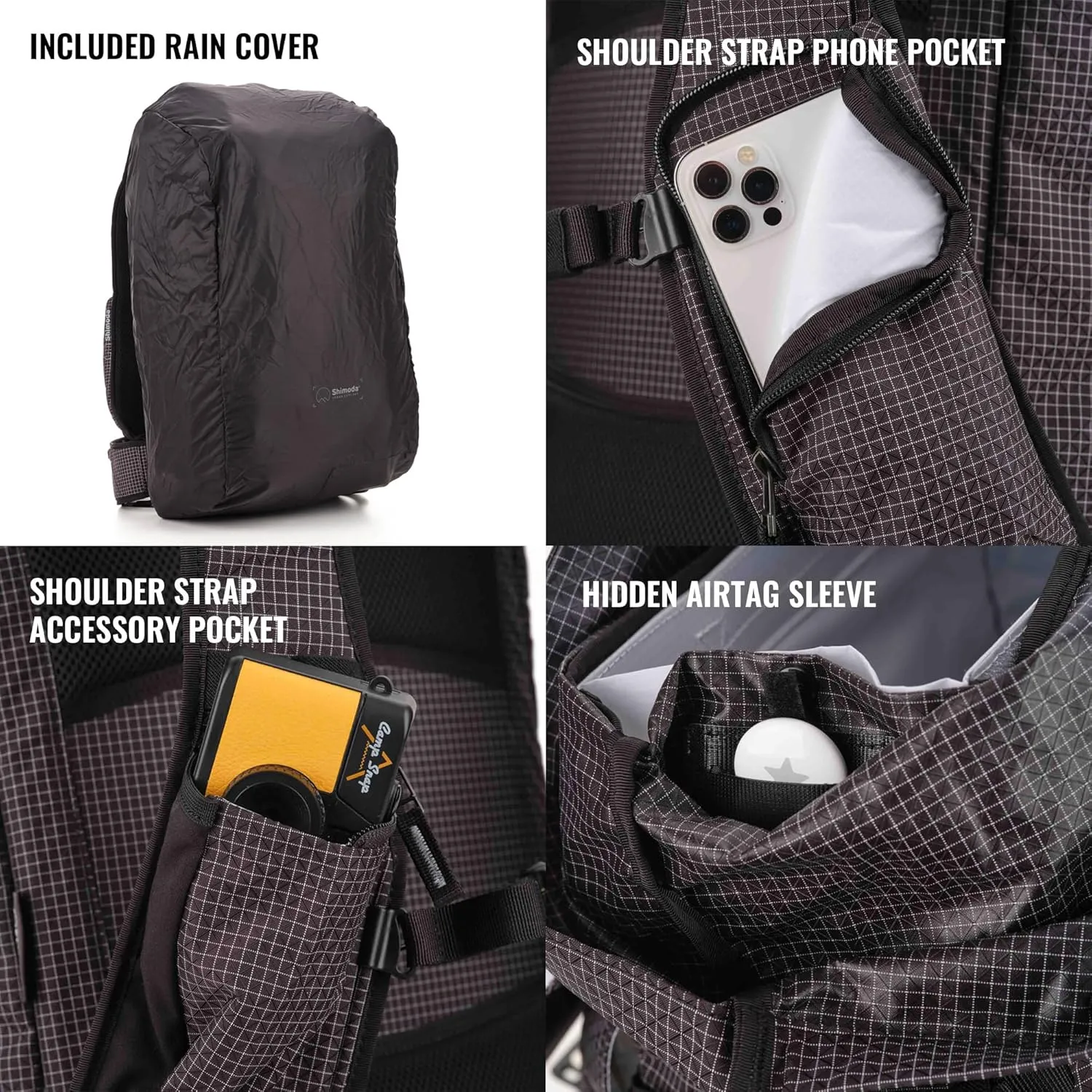 Shimoda Sidecountry 32 Starter Kit - Black/White (520-355)
