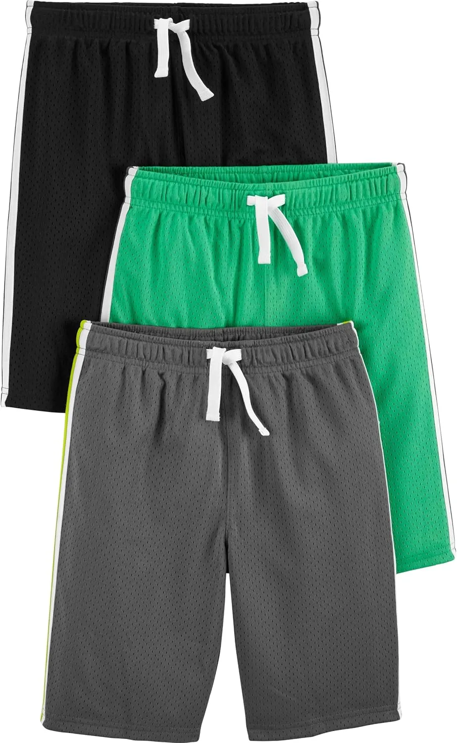Simple Joys by Carter's Boys' 3-Pack Mesh Shorts