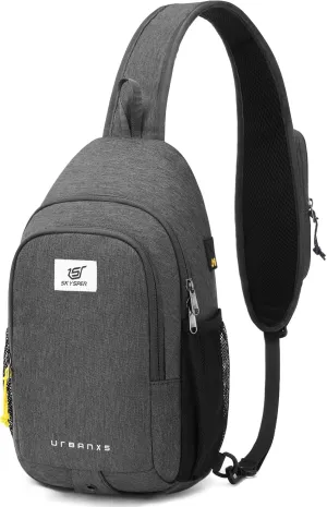 SKYSPER Sling Bag Anti Theft Crossbody Backpack RFID Lightweight Travel Shoulder Chest Bag for Hiking Walking
