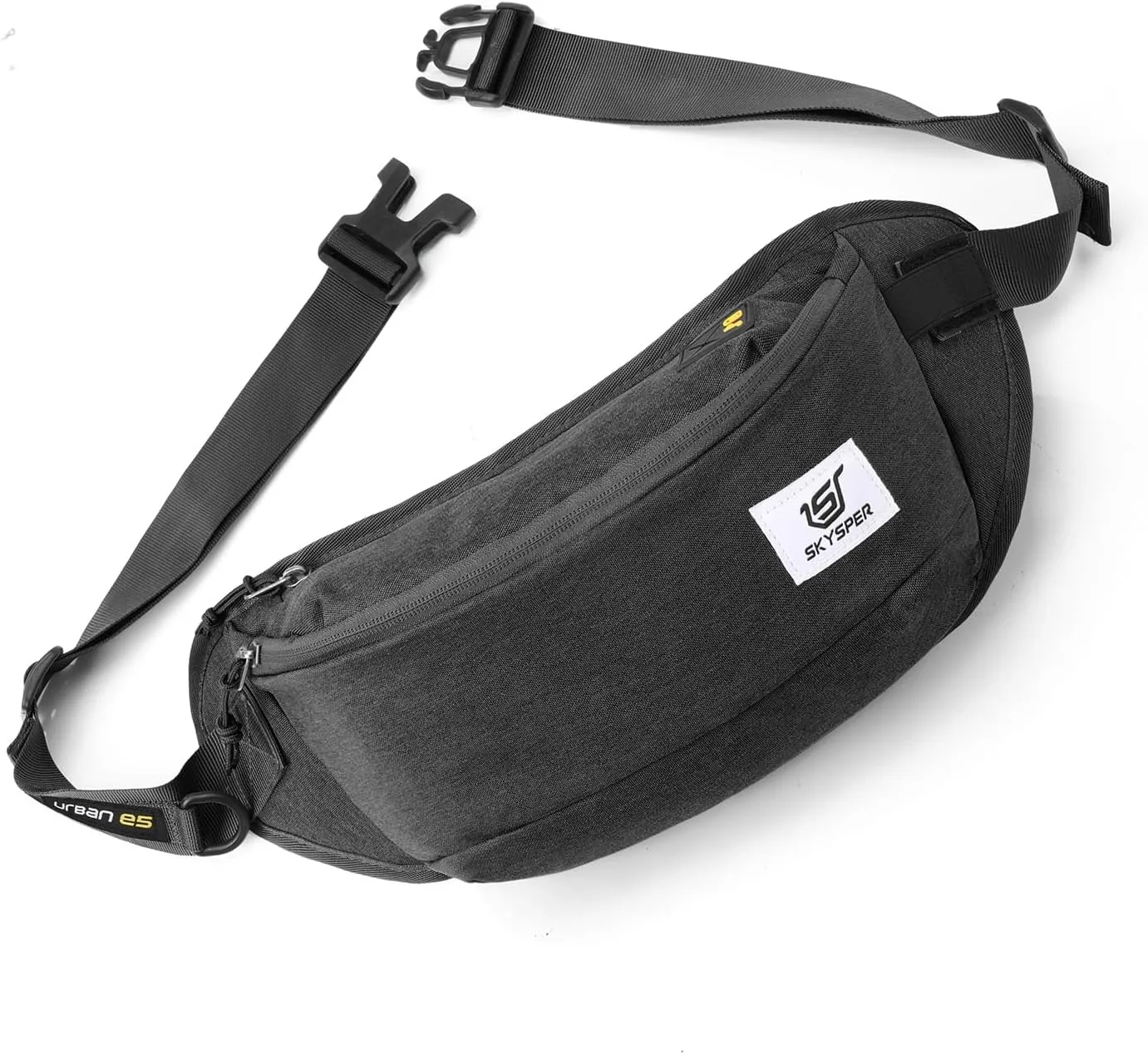 SKYSPER Sling Bag for Men, Anti Theft Crossbody Bag RFID Sling Backpack Mens Fanny Pack for Hiking Travel Gym Daily Use
