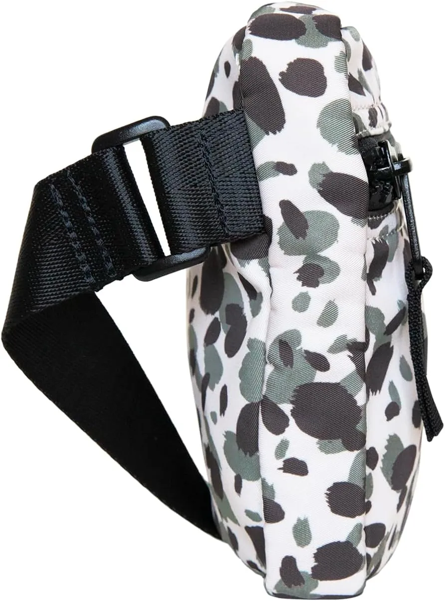 Sleek Hippie Waist Crossbody Fanny Pack Nylon Bag