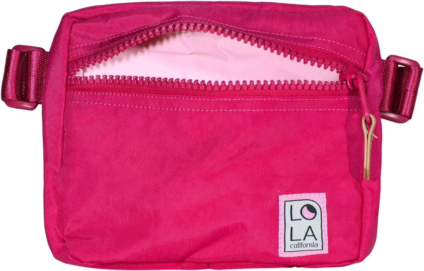Sleek Hippie Waist Crossbody Fanny Pack Nylon Bag
