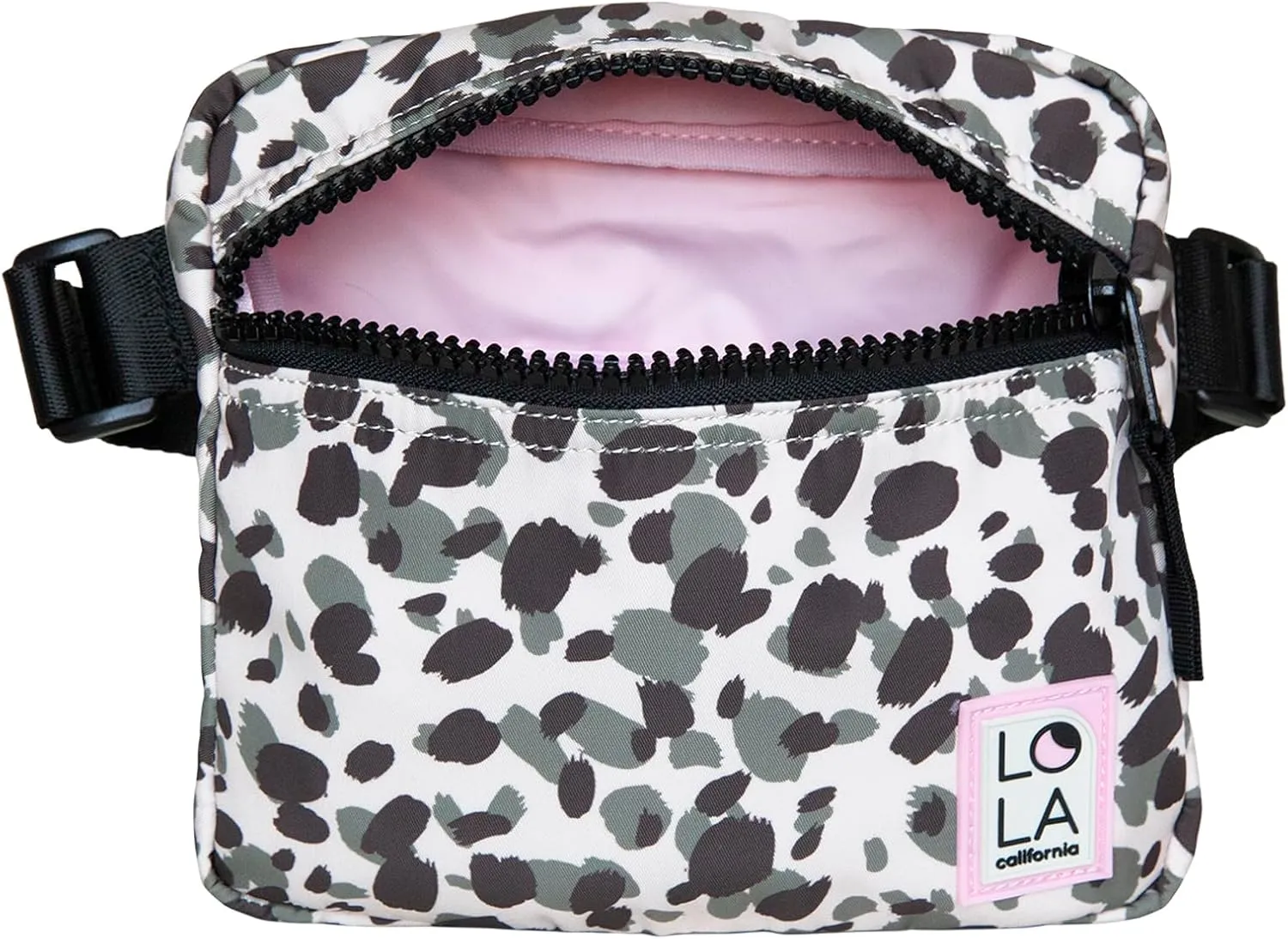 Sleek Hippie Waist Crossbody Fanny Pack Nylon Bag