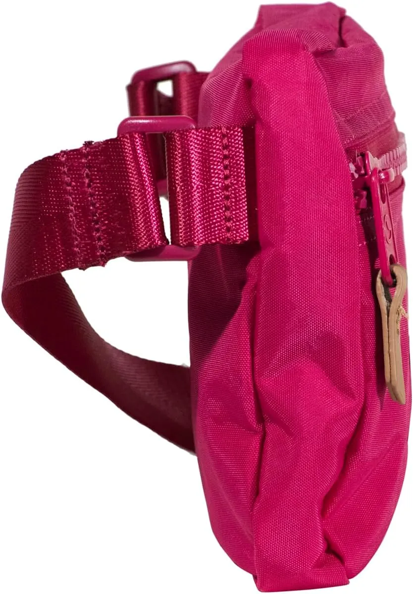 Sleek Hippie Waist Crossbody Fanny Pack Nylon Bag