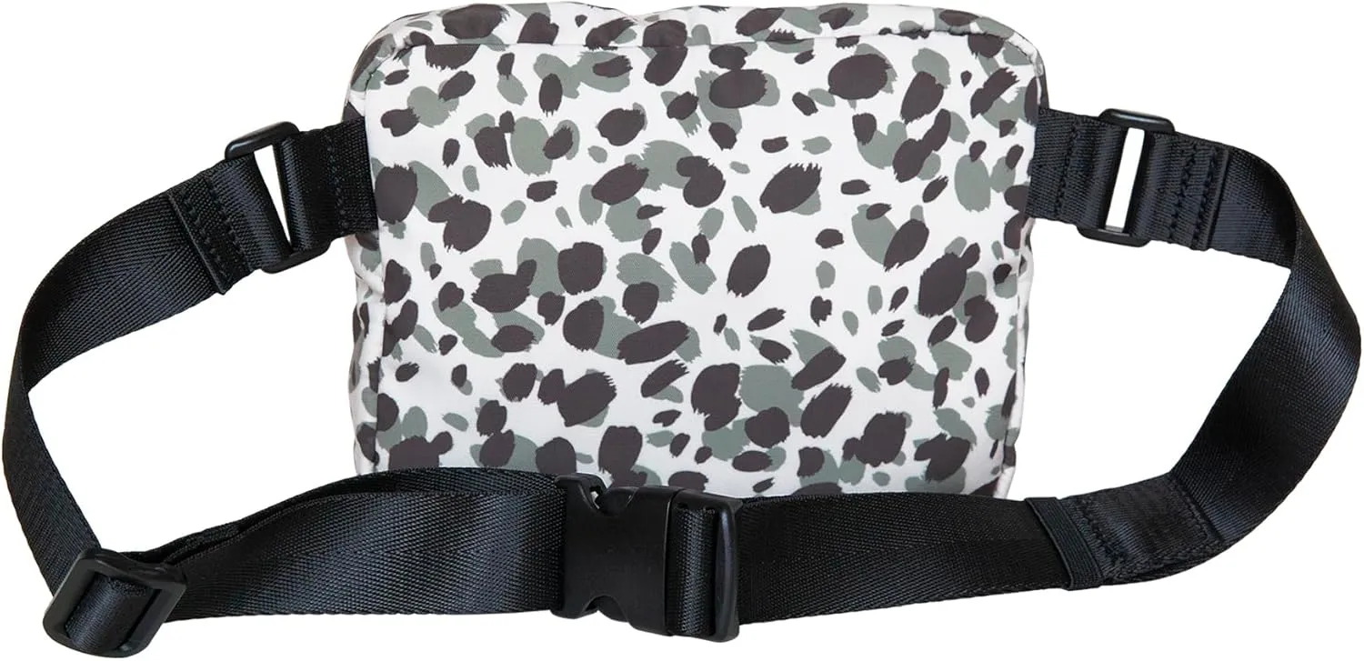 Sleek Hippie Waist Crossbody Fanny Pack Nylon Bag