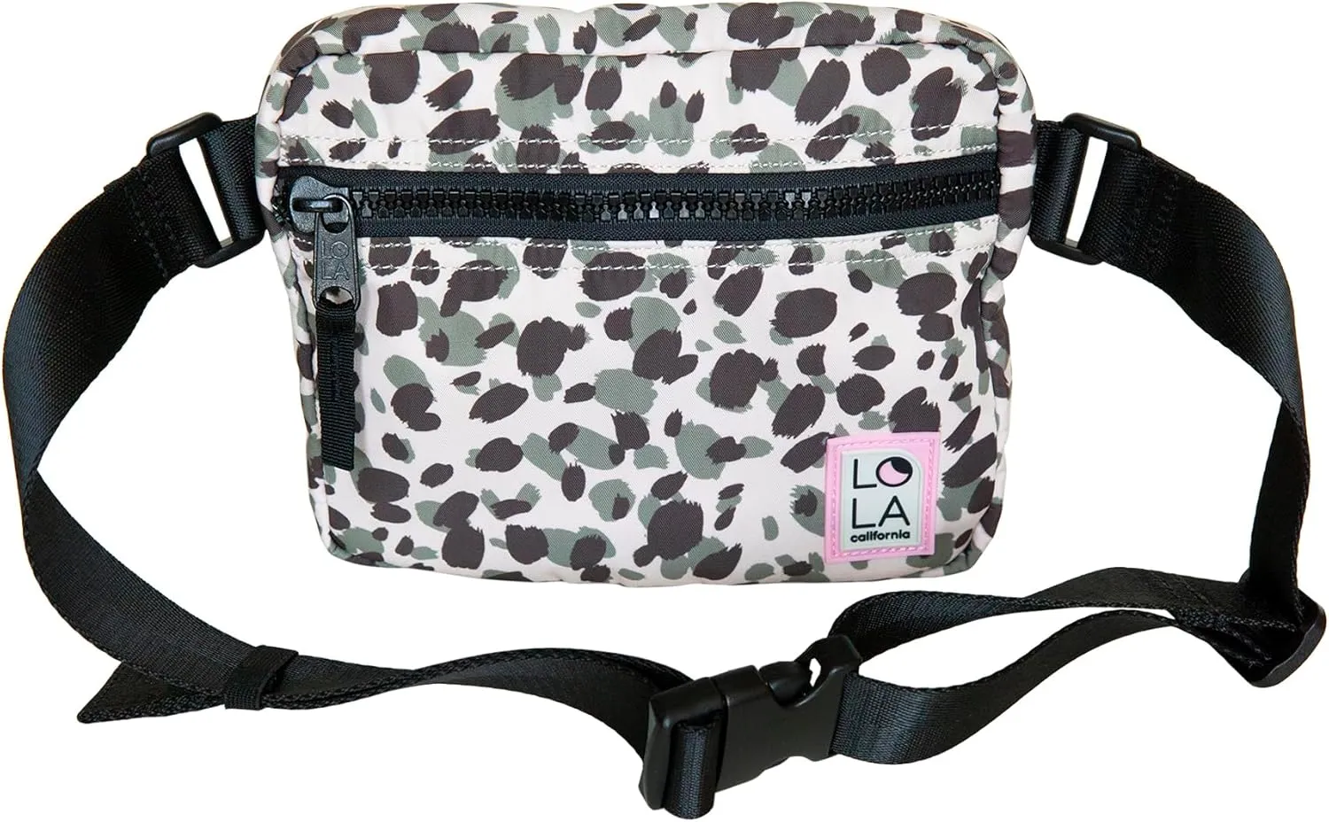 Sleek Hippie Waist Crossbody Fanny Pack Nylon Bag