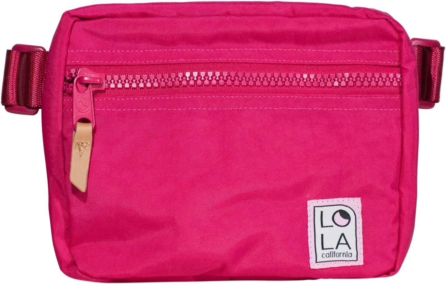 Sleek Hippie Waist Crossbody Fanny Pack Nylon Bag
