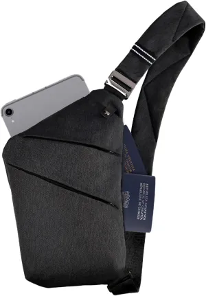 Sling Bag Cross Body Bag, Anti Theft Crossbody Bags for Travel Lightweight Chest Shoulder Bags for Women Men