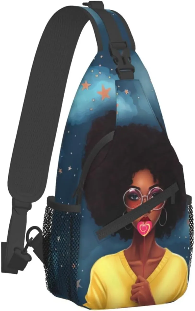 Sling Bag Crossbody Backpack Hiking Travel Daypack Chest Bag Lightweight Shoulder Bag For Women Men Gift