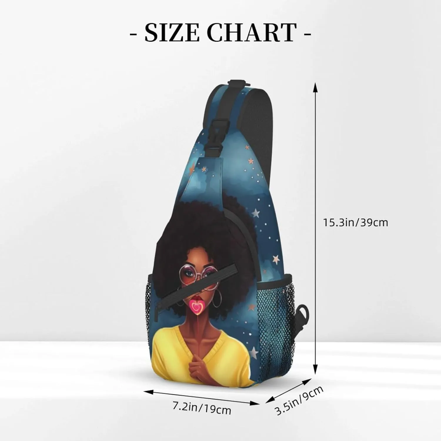 Sling Bag Crossbody Backpack Hiking Travel Daypack Chest Bag Lightweight Shoulder Bag For Women Men Gift