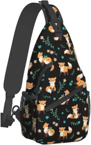 Sling Bag Crossbody Backpack Hiking Travel Daypack Chest Bag Lightweight Shoulder Bag For Women Men