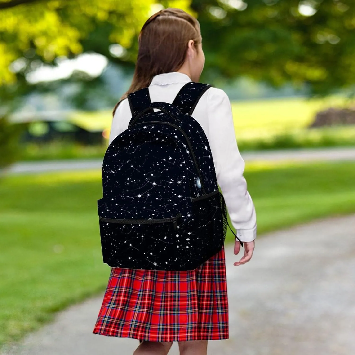 Small Backpacks Personalized Constellations Printing Travel Bag Lightweight Travel Backpack For Women Men