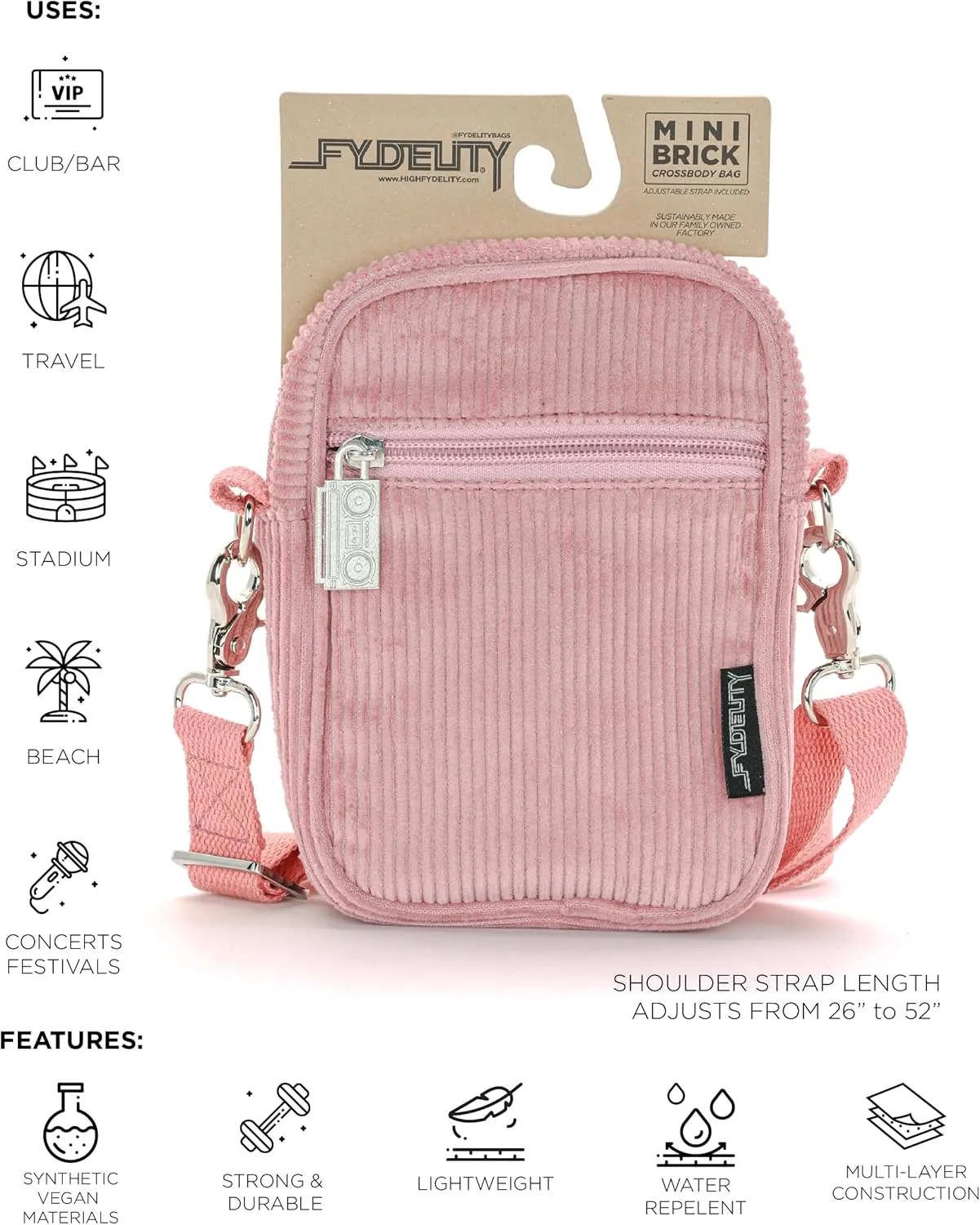 Small Crossbody Bags for Women & Men – 80s/90s Small Bum Bag – Stylish Travel & Festival Belt Bag – Ideal Fanny Pack for Daily Fashion – Perfect for Travel & Everyday Wear (88602)