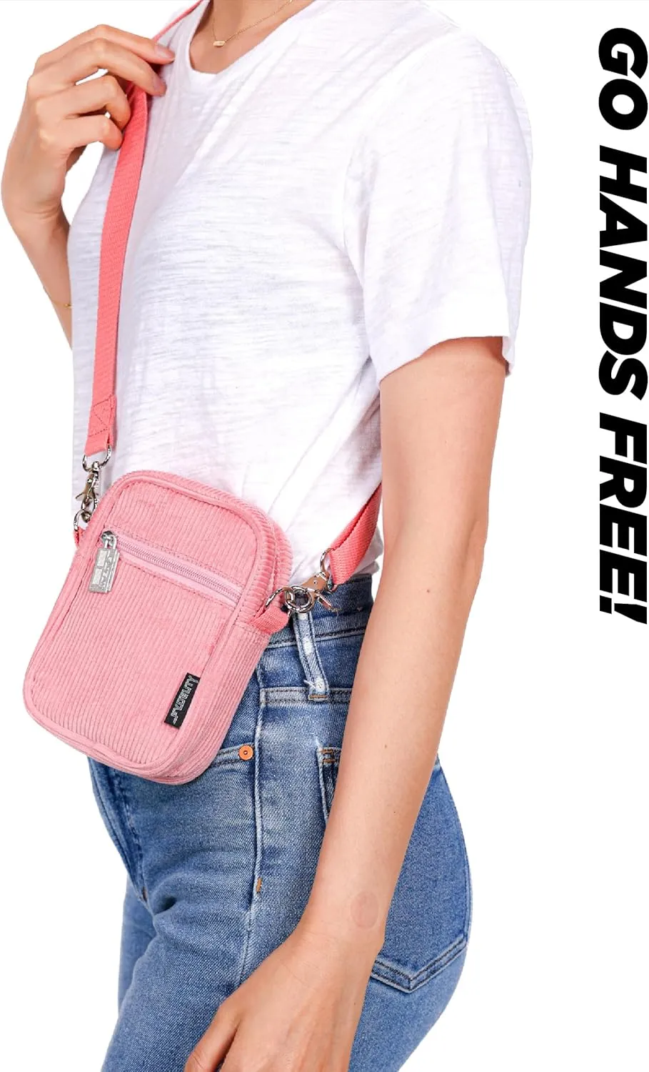 Small Crossbody Bags for Women & Men – 80s/90s Small Bum Bag – Stylish Travel & Festival Belt Bag – Ideal Fanny Pack for Daily Fashion – Perfect for Travel & Everyday Wear (88602)