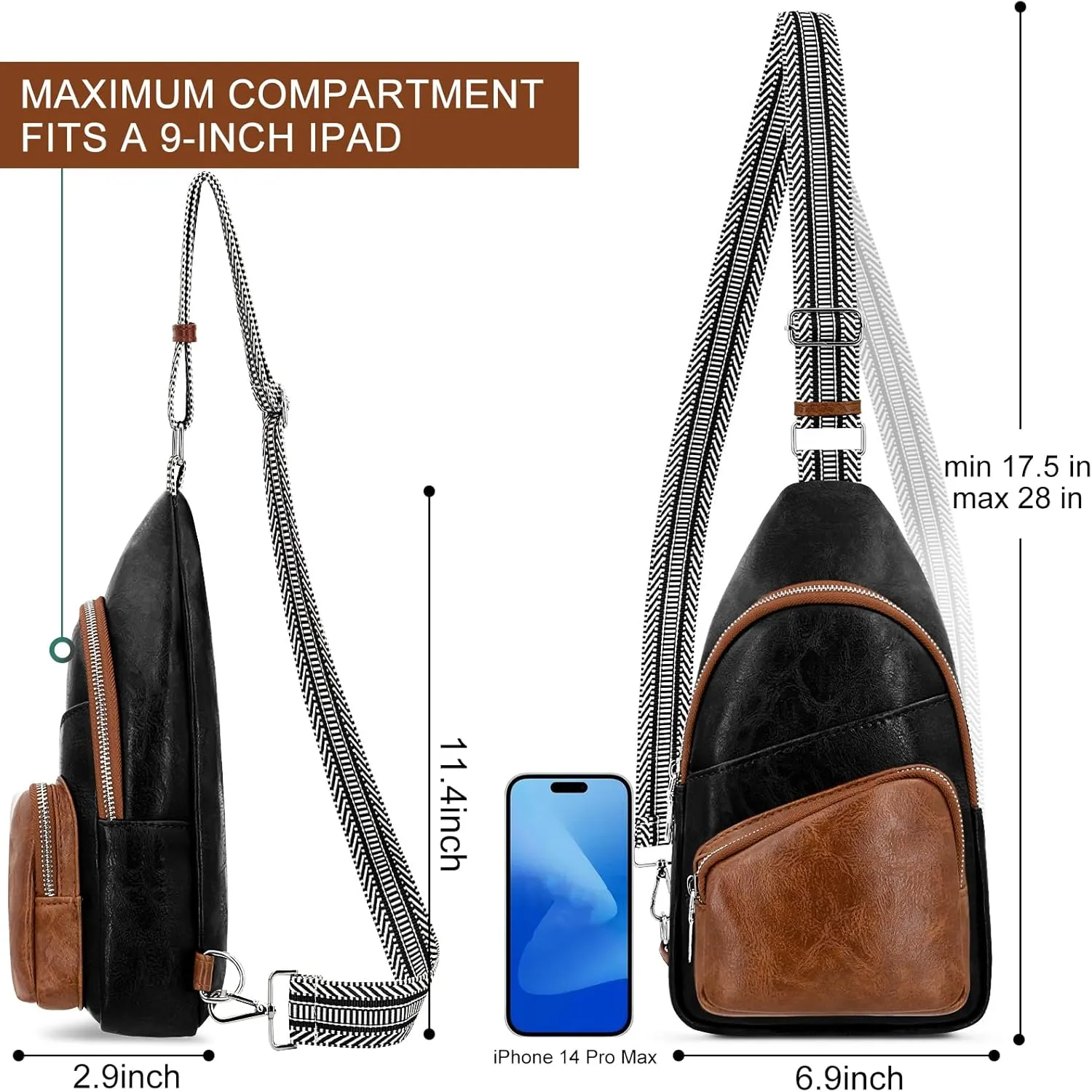 Small Sling Bag for Women, Crossbody Sling Bags for Women, Lightweight Cross Body Bag for Travel or Daily Use